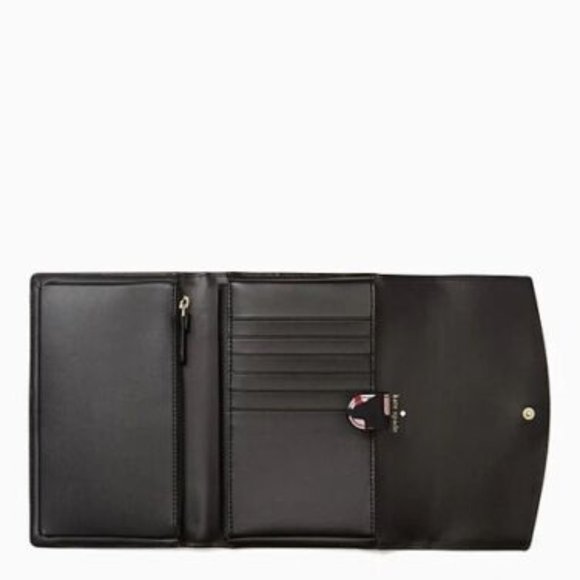 Kate Spade Laurel Way Winni Crossbody Wallet - Mini Pastries Cupcakes - Picture 5 of 5